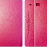 Kakusiga Smart Flip Cover Δερματίνης Ροζ FOR TAB S2 8"-T710/715