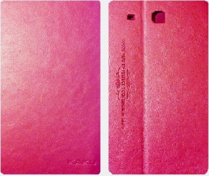 Kakusiga Smart Leather Flip Cover PINK (Galaxy Tab 4 8")T330/T333