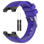 For Amazfit T-Rex / T-Rex Pro / Ares Twill Silicone Watch Band (Purple) - Image 2