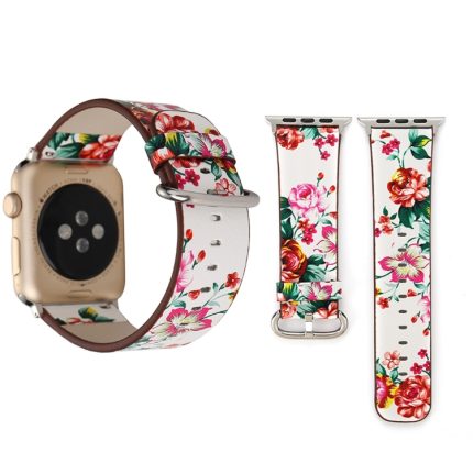 Γυναικείο Δερμάτινο λουράκι καρπού για Apple Watch Series 7 41mm / 6&SE&5&4 40mm / 3&2&1 38mm