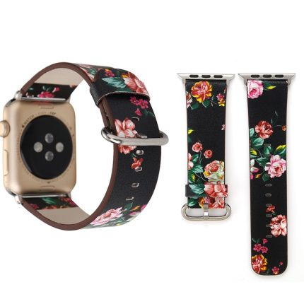 Γυναικείο  Δερμάτινο λουράκι καρπού για Apple Watch Series 7 41mm / 6&SE&5&4 40mm / 3&2&1 38mm
