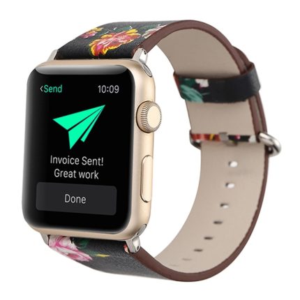 Γυναικείο  Δερμάτινο λουράκι καρπού για Apple Watch SeriesUltra 49mm&Watch Ultra 2 49mm / Series 9&8&7 45mm / SE 3&SE 2&6&SE&5&4 44mm / 3&2&1 42mm