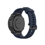 For Amazfit T-Rex Pro / Amazfit T-Rex Silicone Watch Band with Dismantling Tools, One Size(Navy Blue) - Image 2