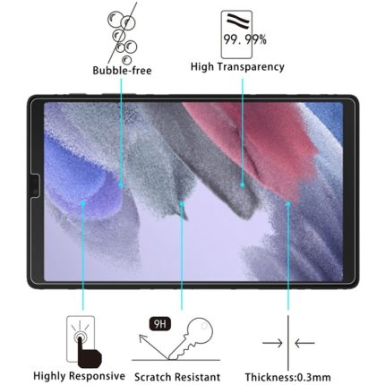 Για Samsung Galaxy Tab A7 Lite T220 25 PCS 9H 2.5D μεμβράνη από σκληρυμένο γυαλί
