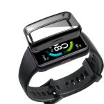 Για το Huawei Band 6 / 6 Pro / Honor Band 6 Πλήρης κάλυψη με ηλεκτρολυτική προστατευτική θήκη TPU (Μαύρο) - Image 6