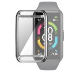 Για το Huawei Band 6 / 6 Pro / Honor Band 6 Πλήρης κάλυψη με ηλεκτρολυτική προστατευτική θήκη TPU (ασημί) - Image 4