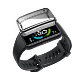Για το Huawei Band 6 / 6 Pro / Honor Band 6 Πλήρης κάλυψη με ηλεκτρολυτική προστατευτική θήκη TPU (ασημί)