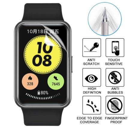 For Huawei Watch GT / Fit / Fit 2  Soft Hydrogel Film Watch Screen Protector