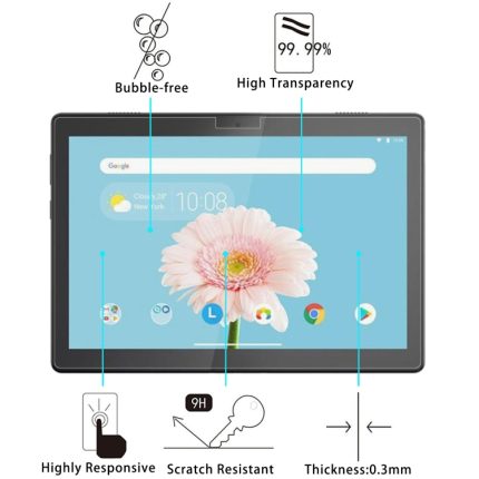 Tempered Tablet Glass Film For Lenovo Tab M10 FHD REL