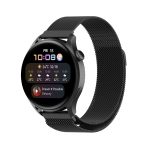 For Huawei Watch GT 3 46mm/GT Runner 22mm Milan Metal Watch Band(Black) - Image 5