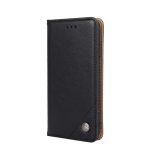 Για OnePlus 5T Non-Magnetic Retro Texture Οριζόντια δερμάτινη θήκη με θήκη & υποδοχές για κάρτες & πορτοφόλι (μαύρο) - Image 5