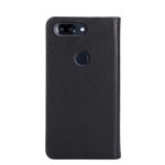 Για OnePlus 5T Non-Magnetic Retro Texture Οριζόντια δερμάτινη θήκη με θήκη & υποδοχές για κάρτες & πορτοφόλι (μαύρο) - Image 2