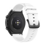 Για Xiaomi Watch S1  γυαλιστερό λουράκι  ρολογιού σιλικόνης 22 mm (Λευκό)
