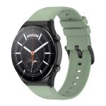 Για Xiaomi Watch S1 22mm, γυαλιστερό λουράκι  ρολογιού σιλικόνης (Ice Lake Green)