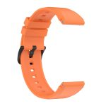 Για Xiaomi Watch S1 γυαλιστερό λουράκι  ρολογιού σιλικόνης 22 mm (πορτοκαλί) - Image 4