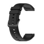Για Xiaomi Watch S1  γυαλιστερό λουράκι  ρολογιού σιλικόνης 22 mm (Μαύρο) - Image 5