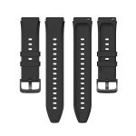 Για Xiaomi Watch S1  γυαλιστερό λουράκι  ρολογιού σιλικόνης 22 mm (Μαύρο) - Image 2