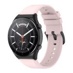 Για Xiaomi Watch S1  22mm, γυαλιστερο λουράκι σιλικόνης (ανοιχτό ροζ)