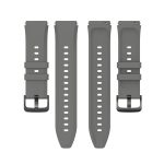 Για Xiaomi Watch S1  22mm, γυαλιστερό λουράκι  ρολογιού σιλικόνης (σκούρο γκρι) - Image 2