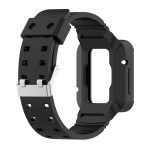 For Xiaomi Redmi Watch 2 Lite/Watch Lite 2/Watch Lite/Redmi Watch 2/Redmi Watch Silicone Integrated Watch Band(Black) - Image 3