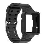 For Xiaomi Redmi Watch 2 Lite/Watch Lite 2/Watch Lite/Redmi Watch 2/Redmi Watch Silicone Integrated Watch Band(Black) - Image 4