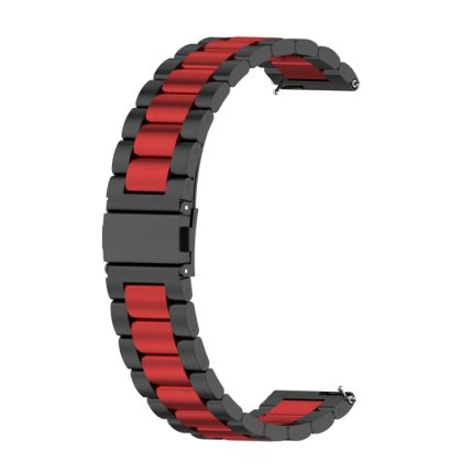 Για το Huawei GT 3 Pro 43mm Μεταλλικό λουράκι ρολογιού (Μαύρο /  κόκκινο)