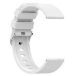 Για Amazfit Bip 3 λουράκι ρολογιού σιλικόνης τύπου Steps 20mm (Λευκό) - Image 4