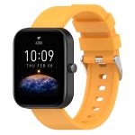 Για Amazfit Bip 3 20mm Steps Style λουράκι ρολογιού σιλικόνης (Vitality Yellow) - Image 2