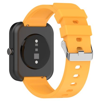 Για Amazfit Bip 3 20mm Steps Style λουράκι ρολογιού σιλικόνης (Vitality Yellow)
