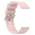 Για Amazfit Bip 3 λουράκι ρολογιού σιλικόνης τύπου Steps 20 mm (ανοιχτό ροζ) - Image 4