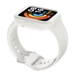 Για Xiaomi Redmi Watch 2 / Watch 2 Lite Solid Color Silicone Integrated Band (Λευκό)