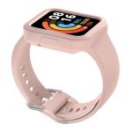 Για Xiaomi Redmi Watch 2 / Watch 2 Lite Solid Color Silicone Integrated Band (ροζ)