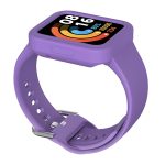 Για Xiaomi Redmi Watch 2 / Watch 2 Lite Solid Color Silicone Integrated Band (ανοιχτό μωβ)