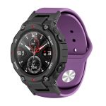 For Amazfit T-Rex / T-Rex Pro / Ares Silicone Reverse Buckle Watch Band(Purple) - Image 2