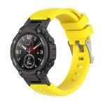 For Amazfit T-Rex / T-Rex Pro / Ares Twill Silicone Watch Band(Yellow)