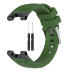 For Amazfit T-Rex / T-Rex Pro / Ares Twill Silicone Watch Band(Army Green) - Image 2