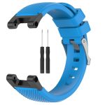 For Amazfit T-Rex / T-Rex Pro / Ares Twill Silicone Watch Band(Blue) - Image 2