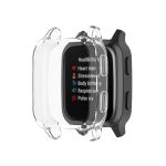 For Garmin Venu Sq 2 Full Coverage TPU Electroplating Watch Case(Black)