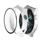 For Huawei GT3 Pro 46mm 2 in 1 PC Frame + Tempered Glass Film Watch Protective Case(White) - Image 4