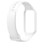 For Redmi Band 2 Solid Color Silicone Integrated Watch Band(White)