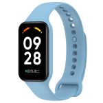 For Redmi Band 2 Solid Color Silicone Integrated Watch Band(Sky Blue) - Image 2