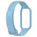 For Redmi Band 2 Solid Color Silicone Integrated Watch Band(Sky Blue)