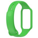For Redmi Band 2 Solid Color Silicone Integrated Watch Band(Green)