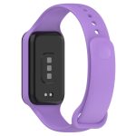 For Redmi Band 2 Solid Color Silicone Integrated Watch Band(Purple) - Image 3