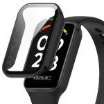 For Redmi Band 2 PC+ Tempered Film Integrated Watch Protective Case(Black)