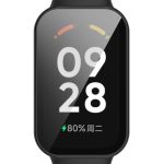 For Redmi Band 2 PC+ Tempered Film Integrated Watch Protective Case(Black) - Image 4