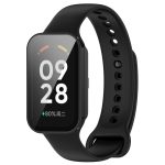 For Redmi Band 2 PC+ Tempered Film Integrated Watch Protective Case(Black) - Image 5