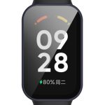 For Redmi Band 2 PC+ Tempered Film Integrated Watch Protective Case(Ink Blue) - Image 4