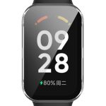 For Redmi Band 2 PC+ Tempered Film Integrated Watch Protective Case(Transparent) - Image 2