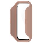 For Redmi Band 2 PC+ Tempered Film Integrated Watch Protective Case(Pink) - Image 2